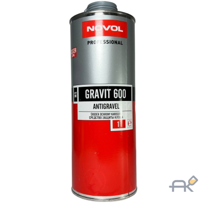 Антигравийное покрытие NOVOL GRAVIT 600 MS 1кг серый